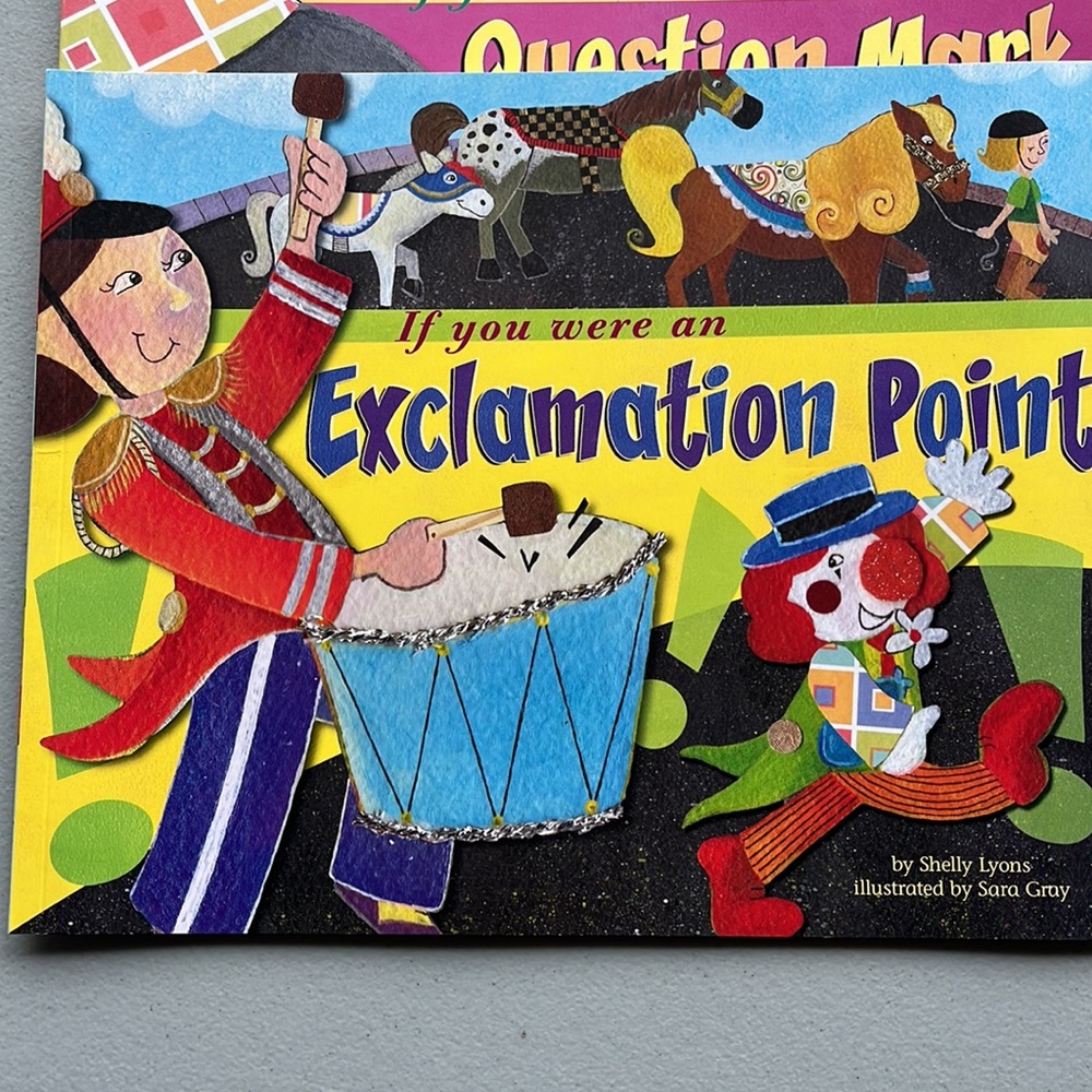 Set of 4 If you were quotation marks, apostrophe,exclamation point,quest… - Picture 4 of 9